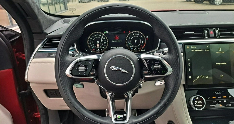 Jaguar F-Pace cena 329000 przebieg: 12000, rok produkcji 2022 z Supraśl małe 781